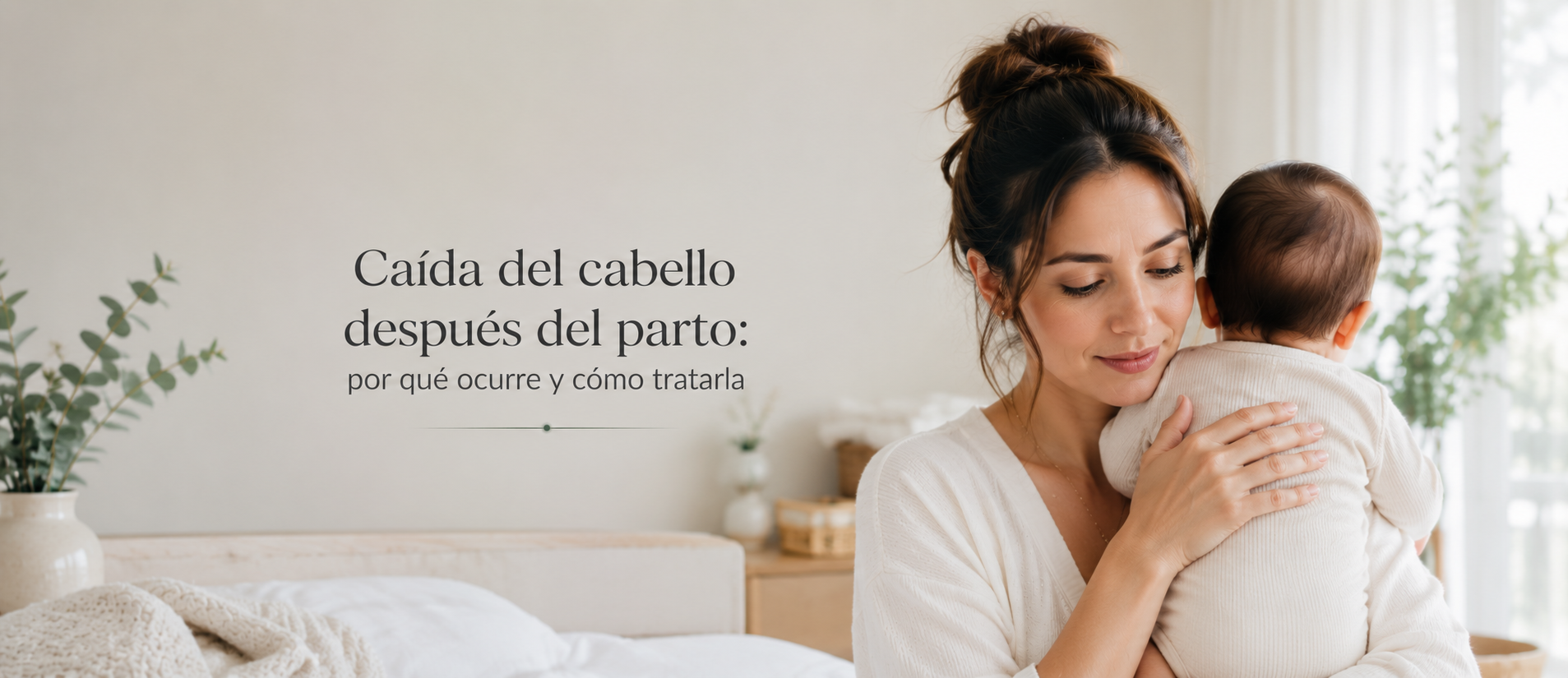 Caída del cabello después del parto: por qué ocurre y cómo tratarla