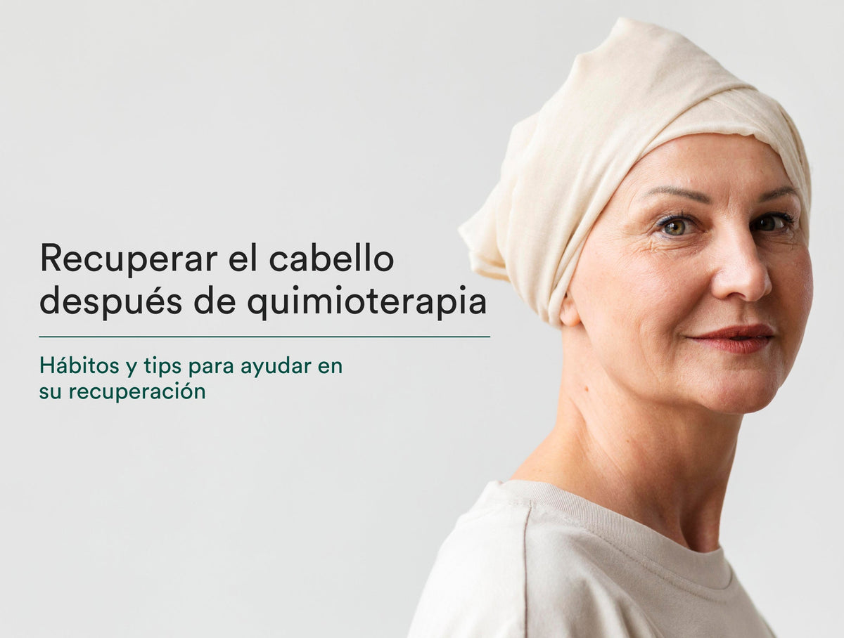 Cómo recuperar el cabello tras la quimioterapia