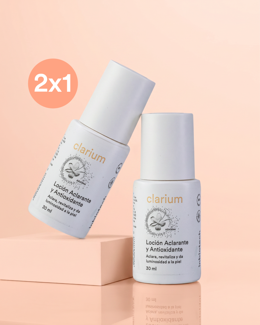 2x1 | Loción Aclarante Clarium