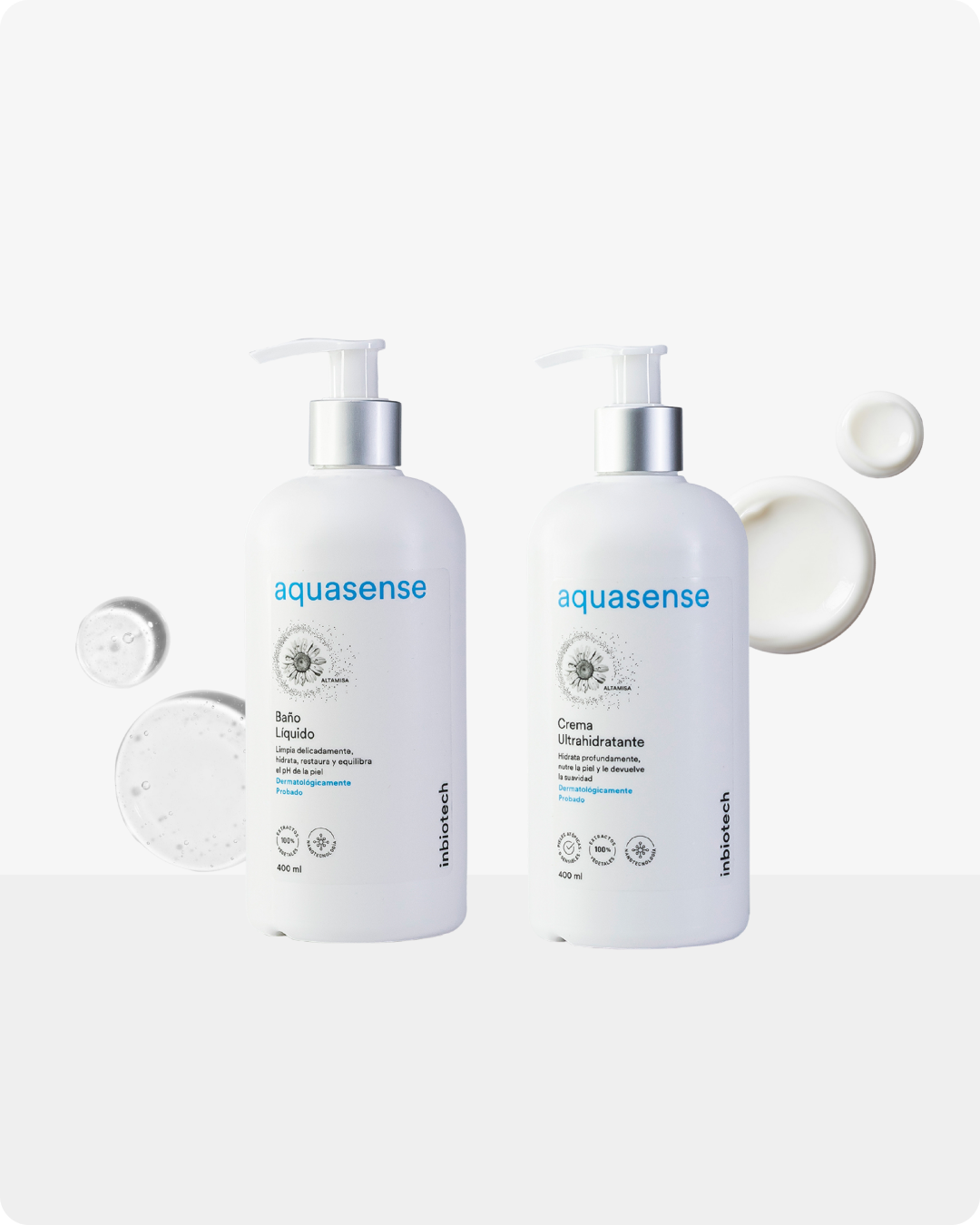 Aquasense Baño Líquido + Crema Ultrahidratante
