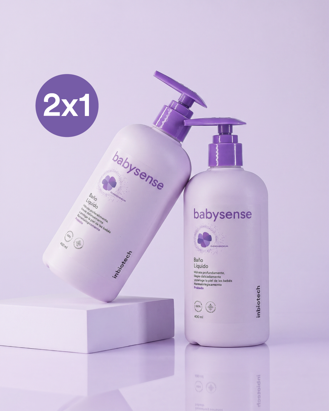 2x1 | Baño Líquido Babysense