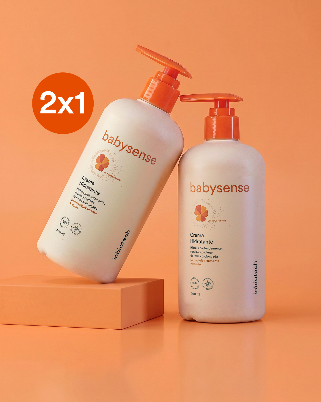 2x1 | Crema Hidratante Babysense