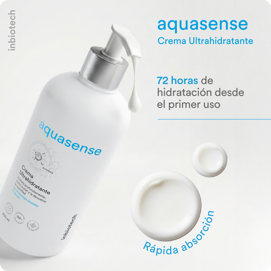 Aquasense Crema Ultra Hidratante — Hidratación Profunda