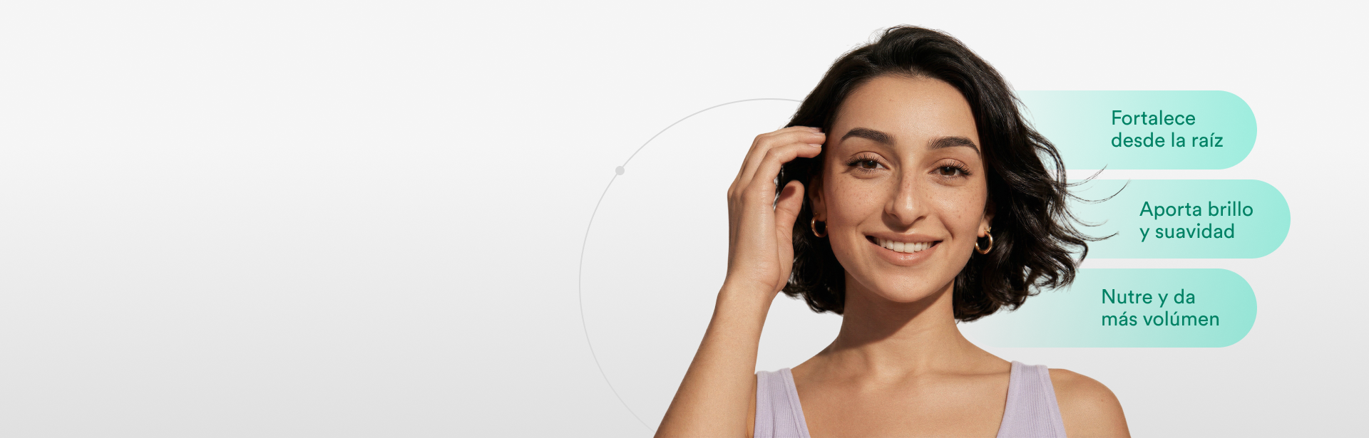 Reduce la caída del cabello en 8 semanas*