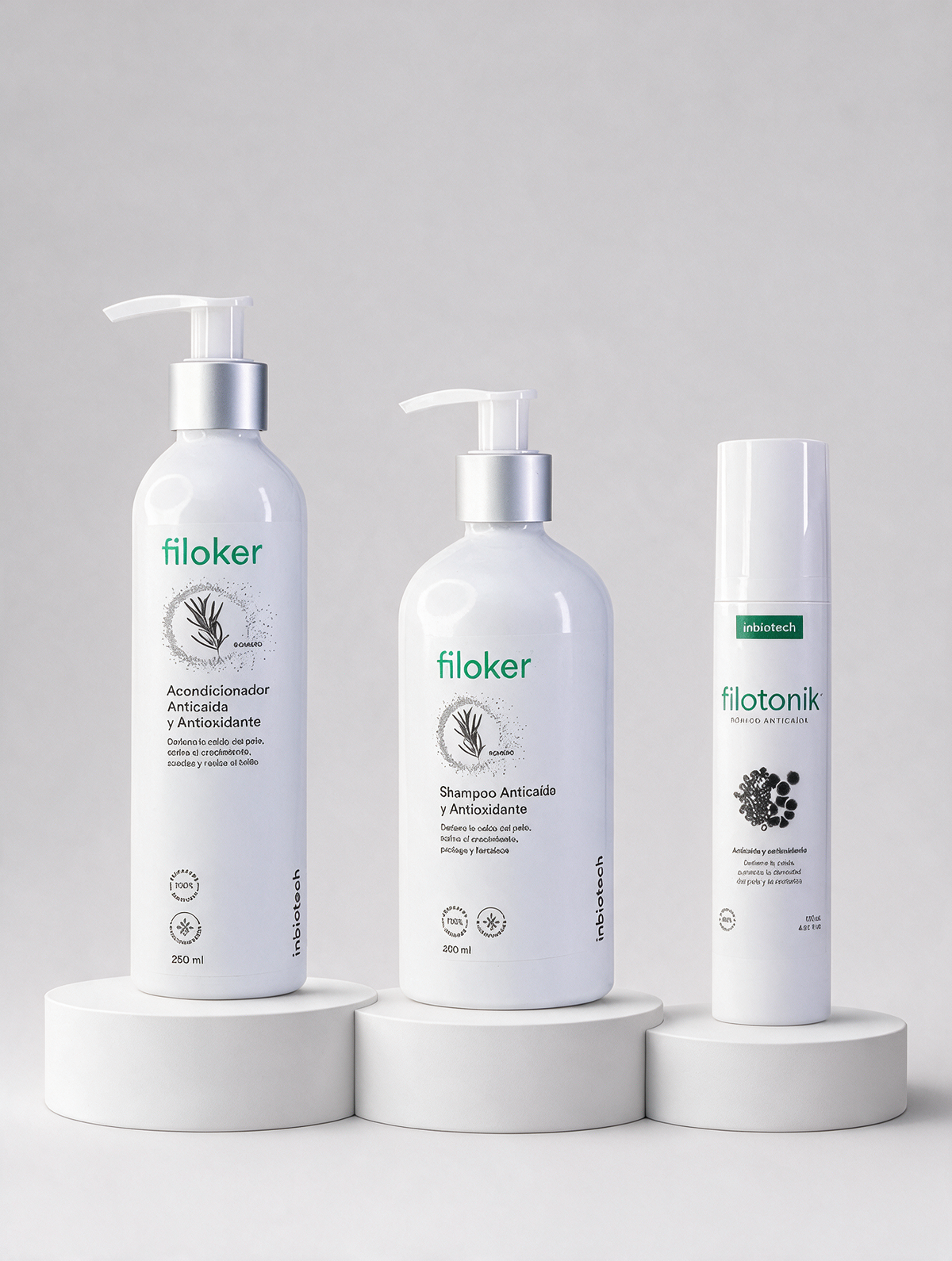 Rutina Anticaída Completo (Shampoo 400ml + Acondicionador 250ml + Tónico Anticaída)