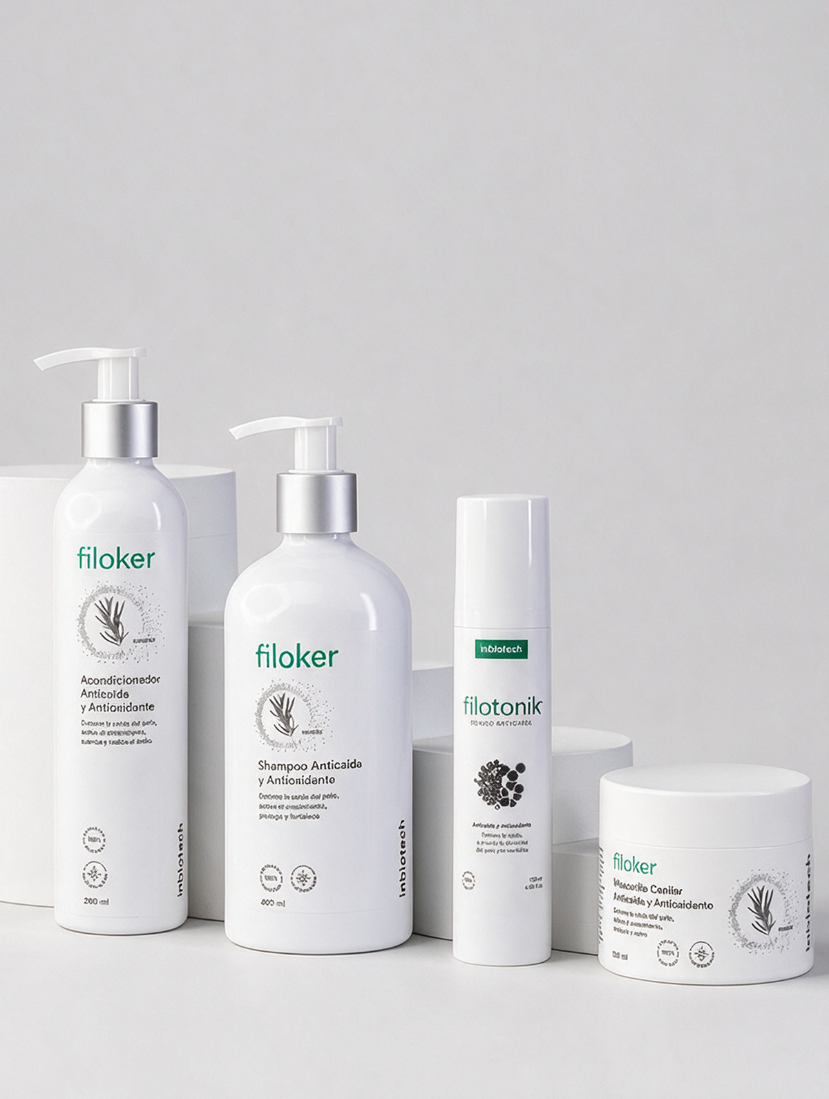 Rutina Anticaída Intensivo (Shampoo 400ml + Acondicionador 250ml + Tónico Anticaída + Mascarilla Capilar)