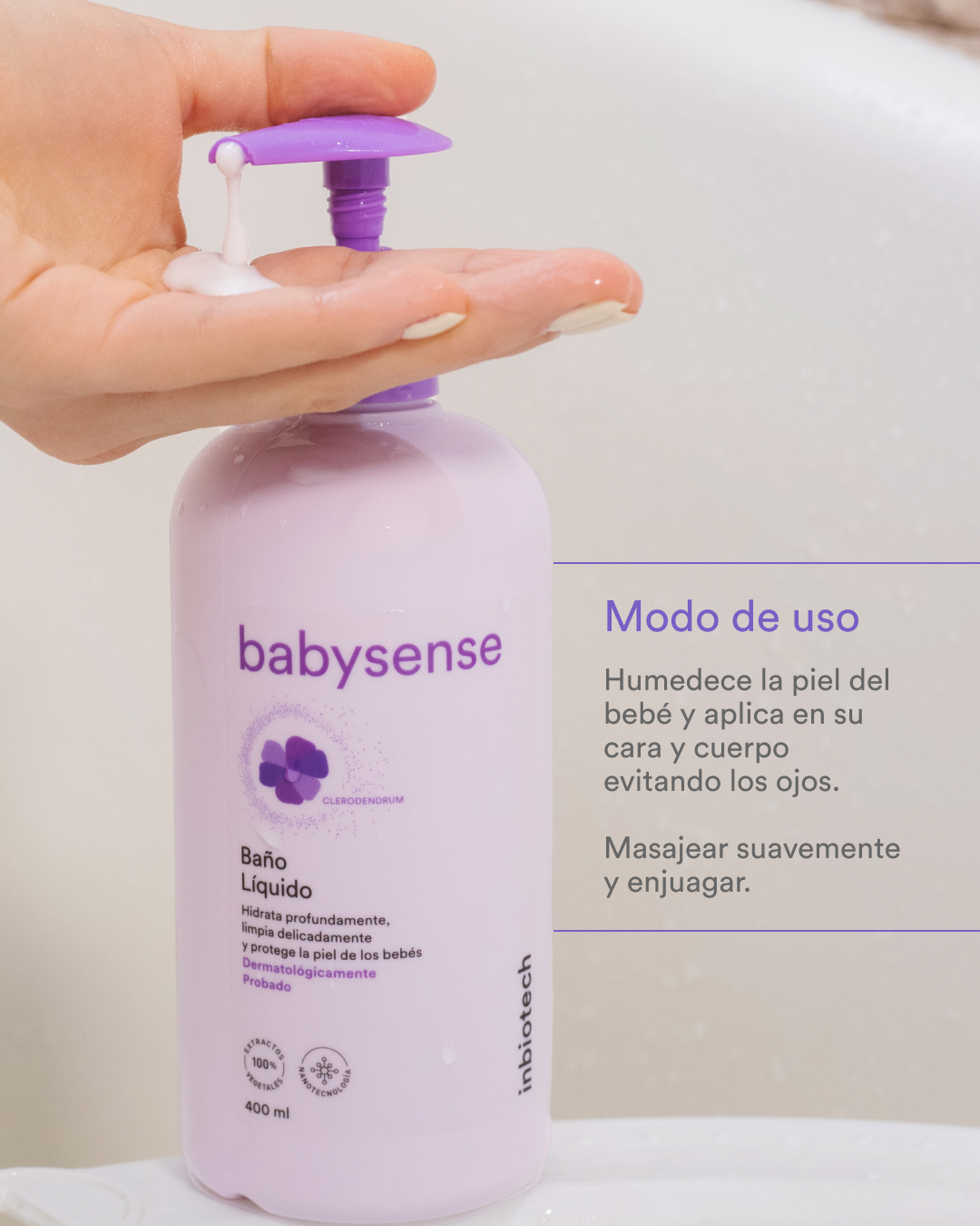 Jabón Líquido de Bebé | Babysense