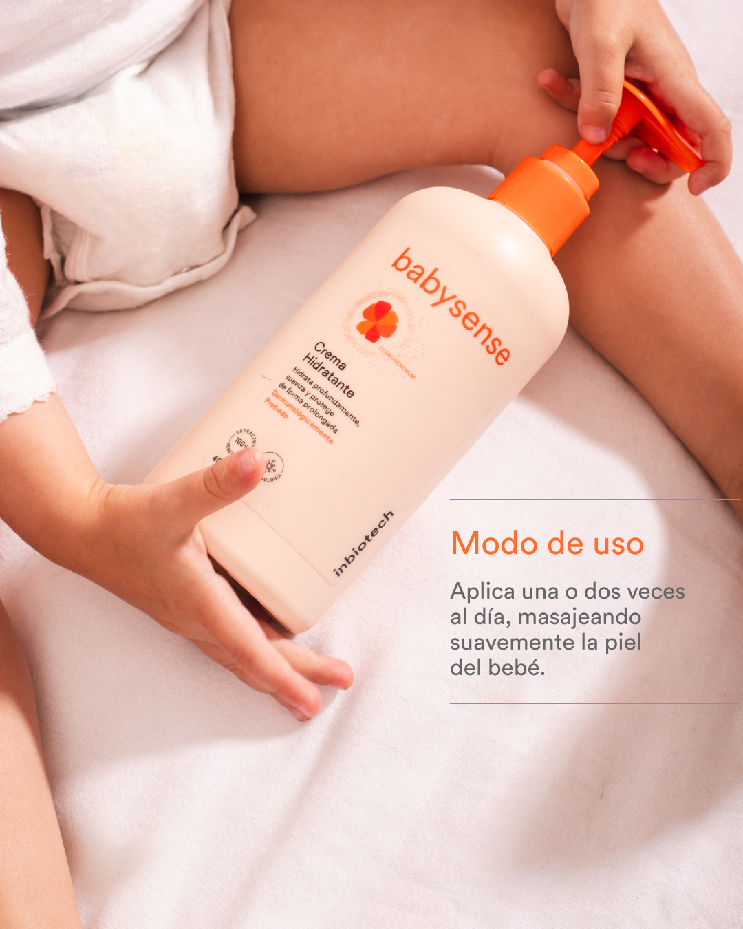 Crema Hidratante de Bebé | Babysense