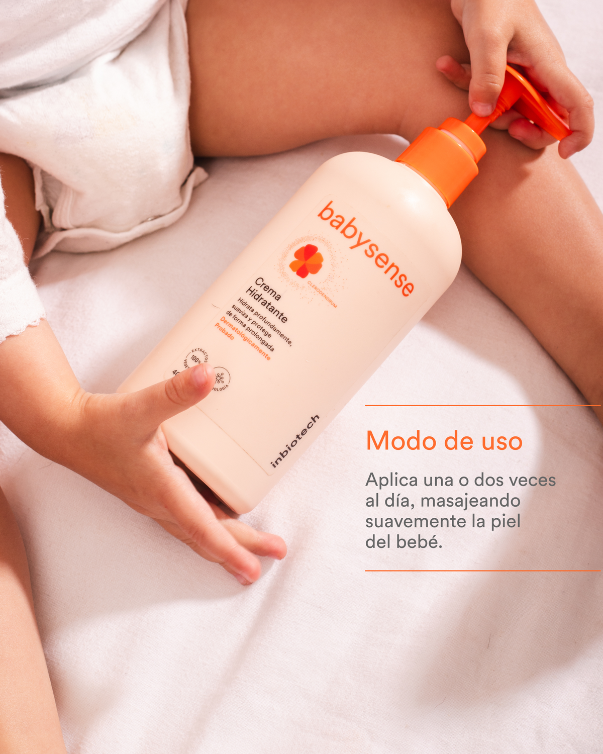 Kit Bebé | Babysense Jabón Corporal + Crema Hidratante Corporal