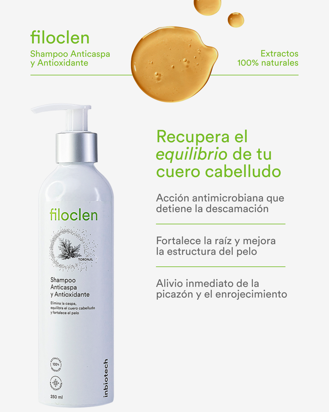 Shampoo Anticaspa | Filoclen