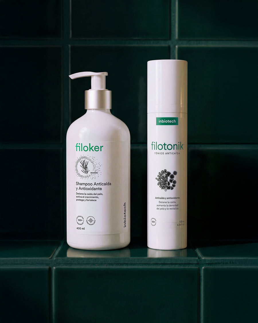 Kit Crecimiento Avanzado Filoker Shampoo y Filotonik Tónico Anticaída