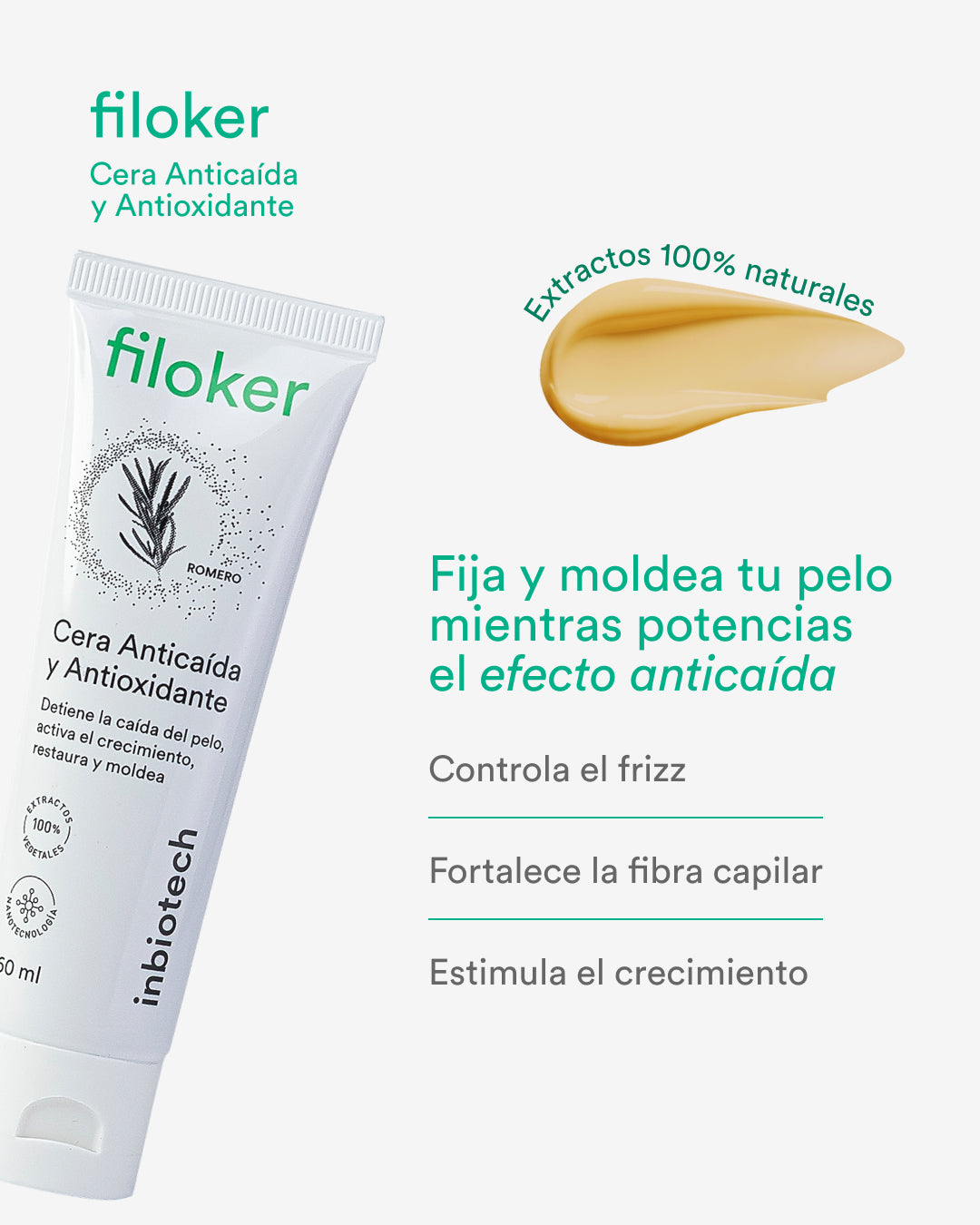 Cera Capilar Anticaída | Filoker